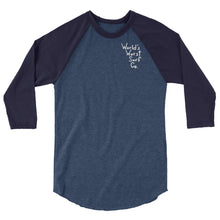 Load image into Gallery viewer, shortie longie beisbol tee
